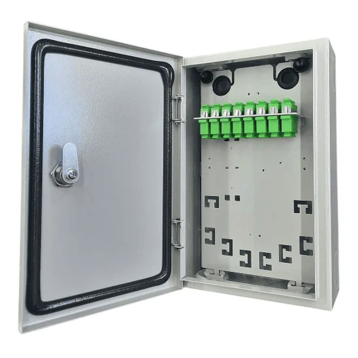 Оптическая распределительная коробка ОРК-SC/APC-16 mini для FTTH сетей